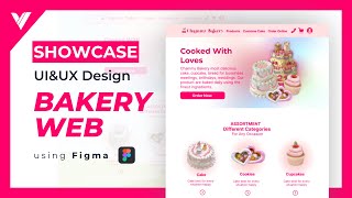 A Bakery Website Design in Figma - UI & UX Figma screenshot 4