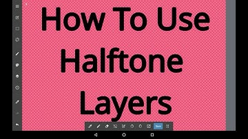 Hoe je halftoonlagen gebruikt - Medibang Paint Tutorial voor beginners