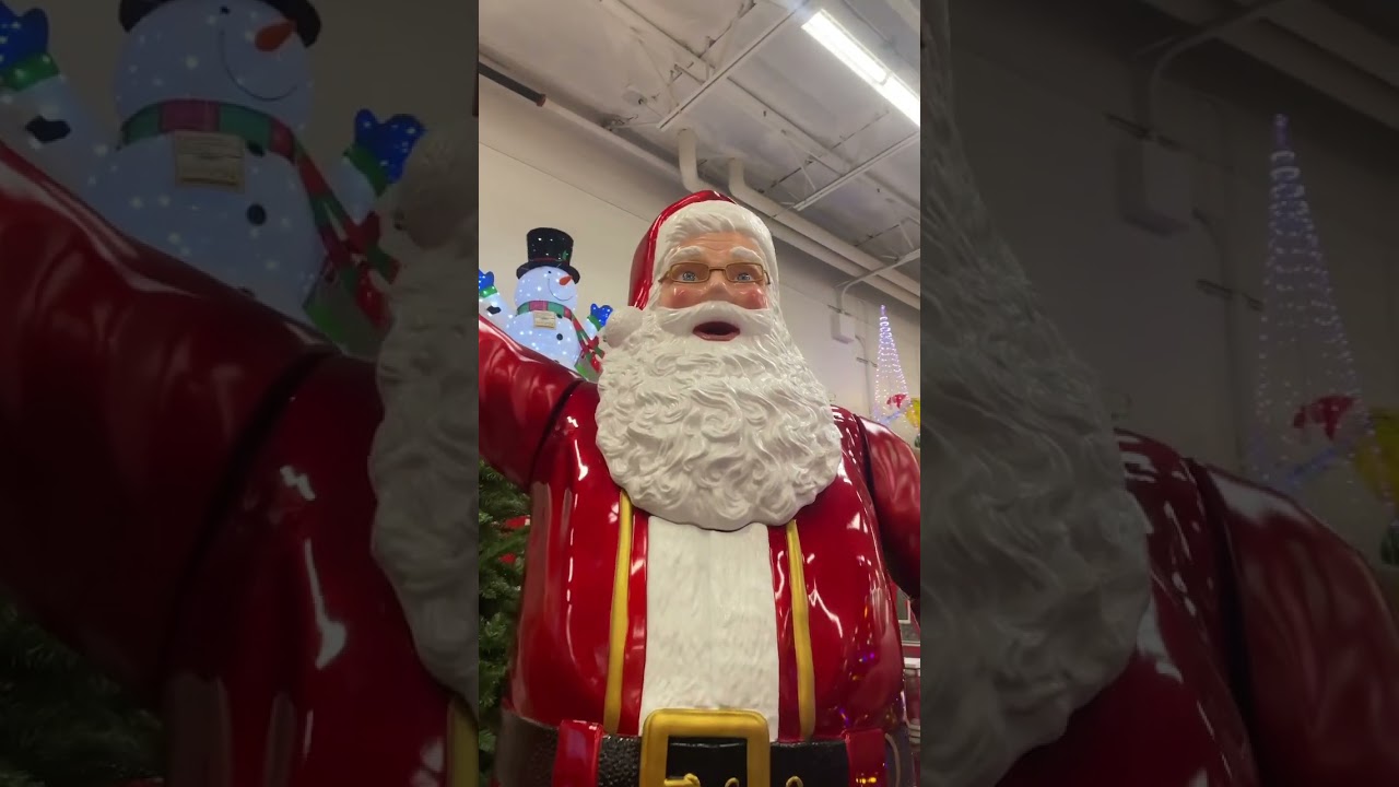 Home Depot 8ft Santa 2023 