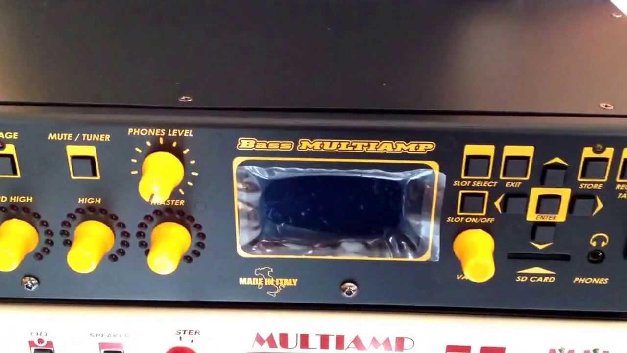 Benvenuto Bass Multiamp