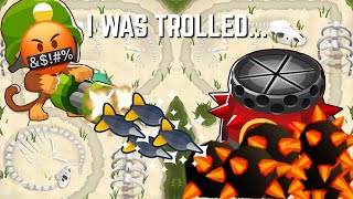 BTD Battles 2: I Was Trolled by Spiked Balls...