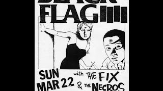 Black Flag - Live in East Lansing, MI - 3/22/81 (Dez on Vocals)
