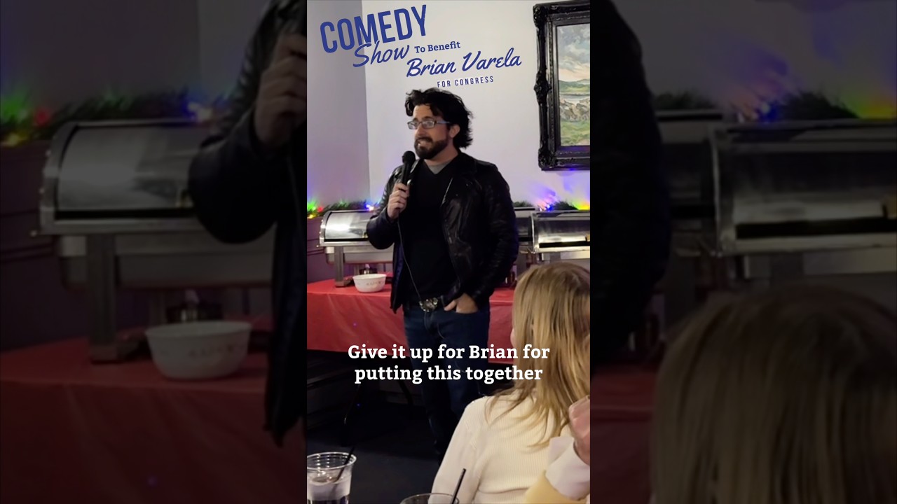 You can always tell when a Democrat is about to win when… #comedy #comedian #standup #bluewave