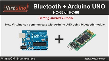 Virtuino - Bluetooth + Arduino UNO getting started tutorial ( HC-05 or HC-06 )