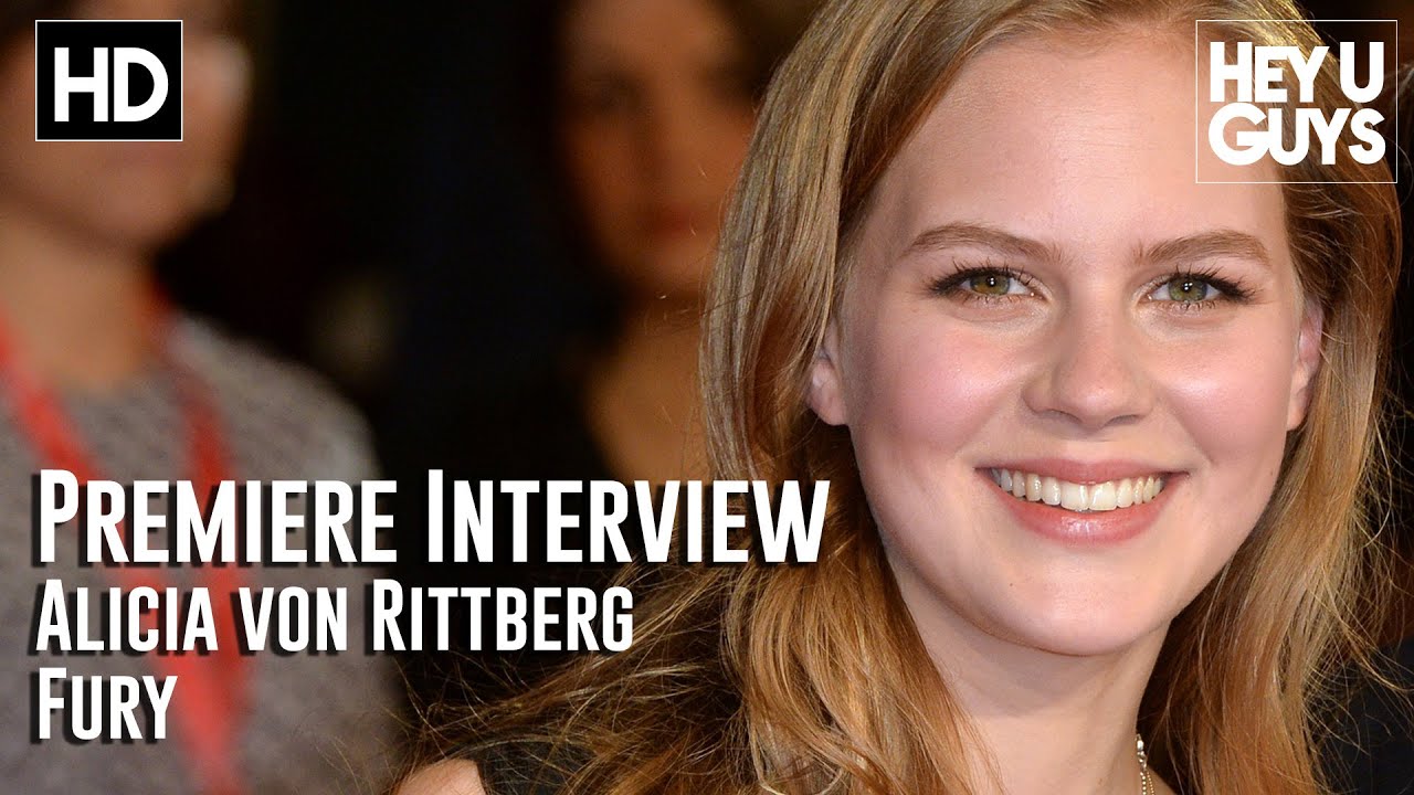 Alicia Von Rittberg Interview Fury Premiere Youtube