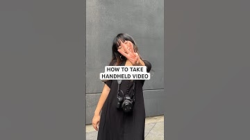 how to take stabilized HANDHELD VIDEO #videography #camera #photographer #handheld #dslr #camerahack