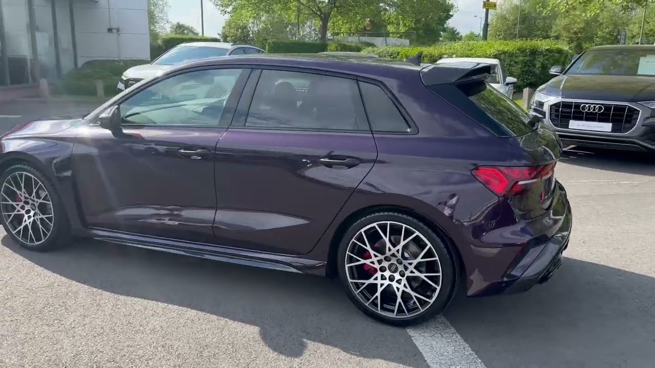 Exclusive Merlin Purple Carbon Vorsprung Audi RS3, Shrewsbury Audi