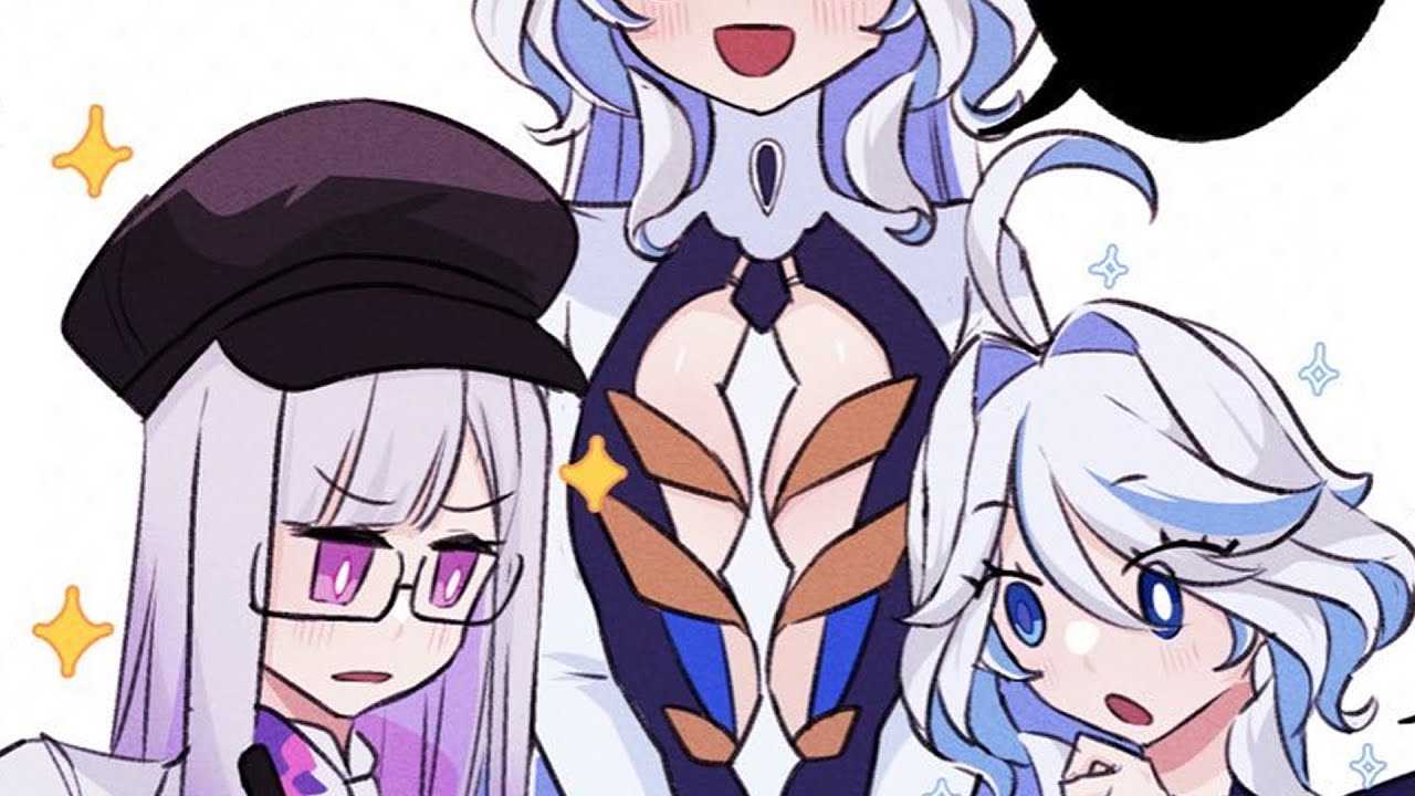 Furina and Nihilux write Ahanook Fanfiction - Genshin and Honkai: Star Rail Comic Dub