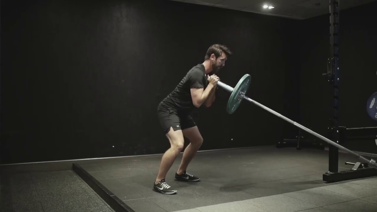 How To Landmine Goblet Squat YouTube