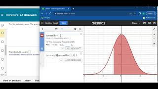 MAT 152 Normal Probabilities with Desmos