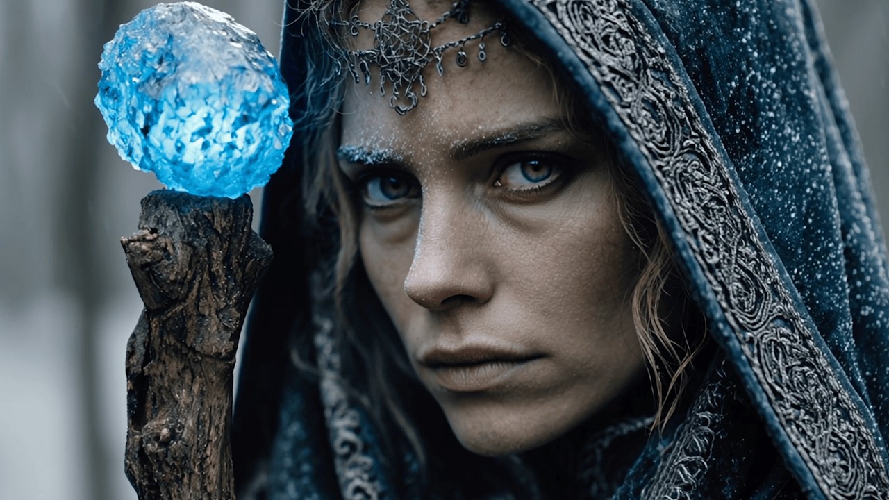 Slavic Winter Priestess: Ancient Frequencies for Deep Work & Focus