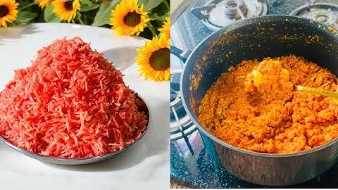 न चीनी, न घिसना, न मावा, न घंटों मेहनत- Draditional Gajar Halwa /गाजर का हलवा |