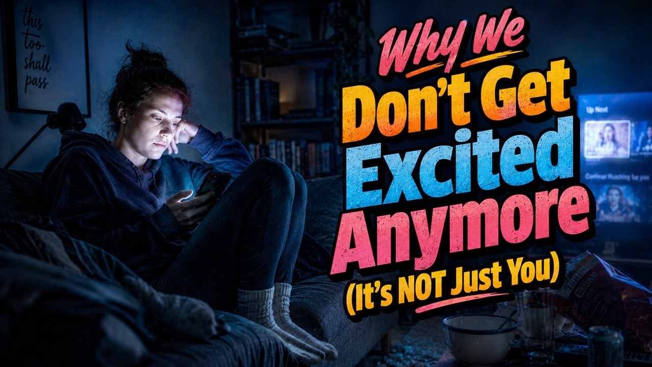 Why We Don't Get Excited Anymore