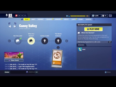 fortnite save the world grinding new canny valley quests - fortnite stw canny valley motel