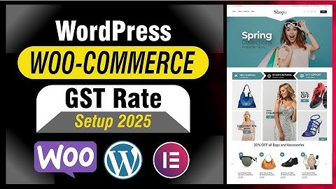 woocommerce gst tax setup | gst setup in woocommerce  #gst #woocommerce #wordpress