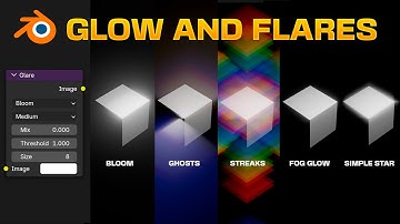 How to Add GLOW (BLOOM) and FLARES in Blender 4.2
