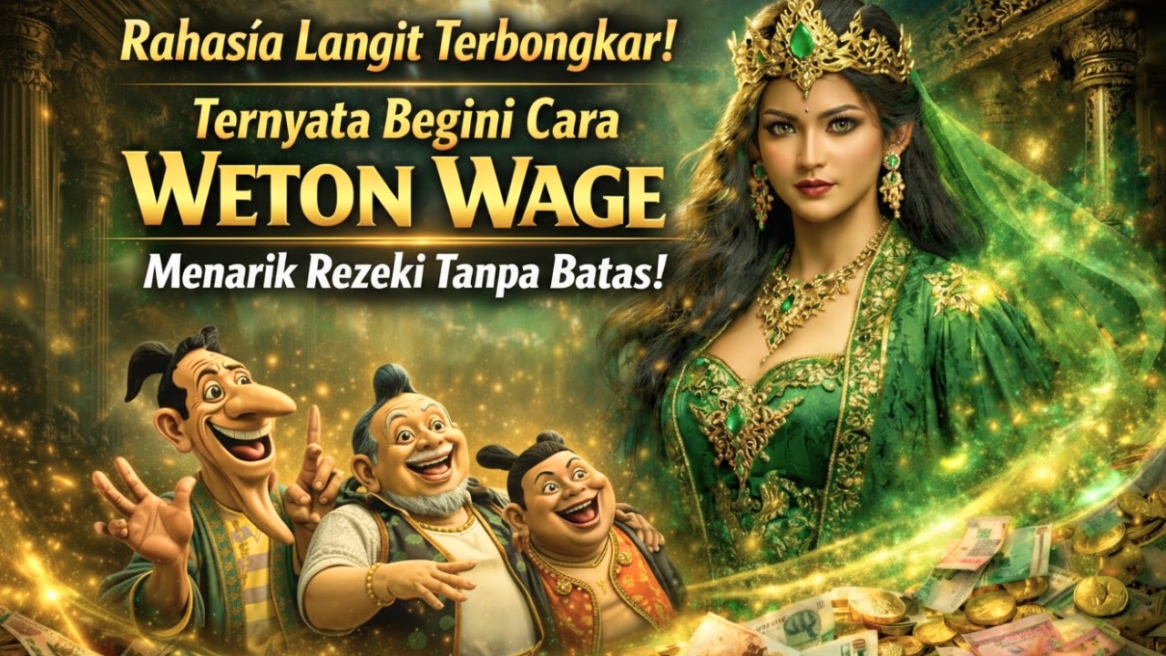 Cara Pemilik WETON WAGE untuk Menarik REZEKI Tanpa Batas‼️