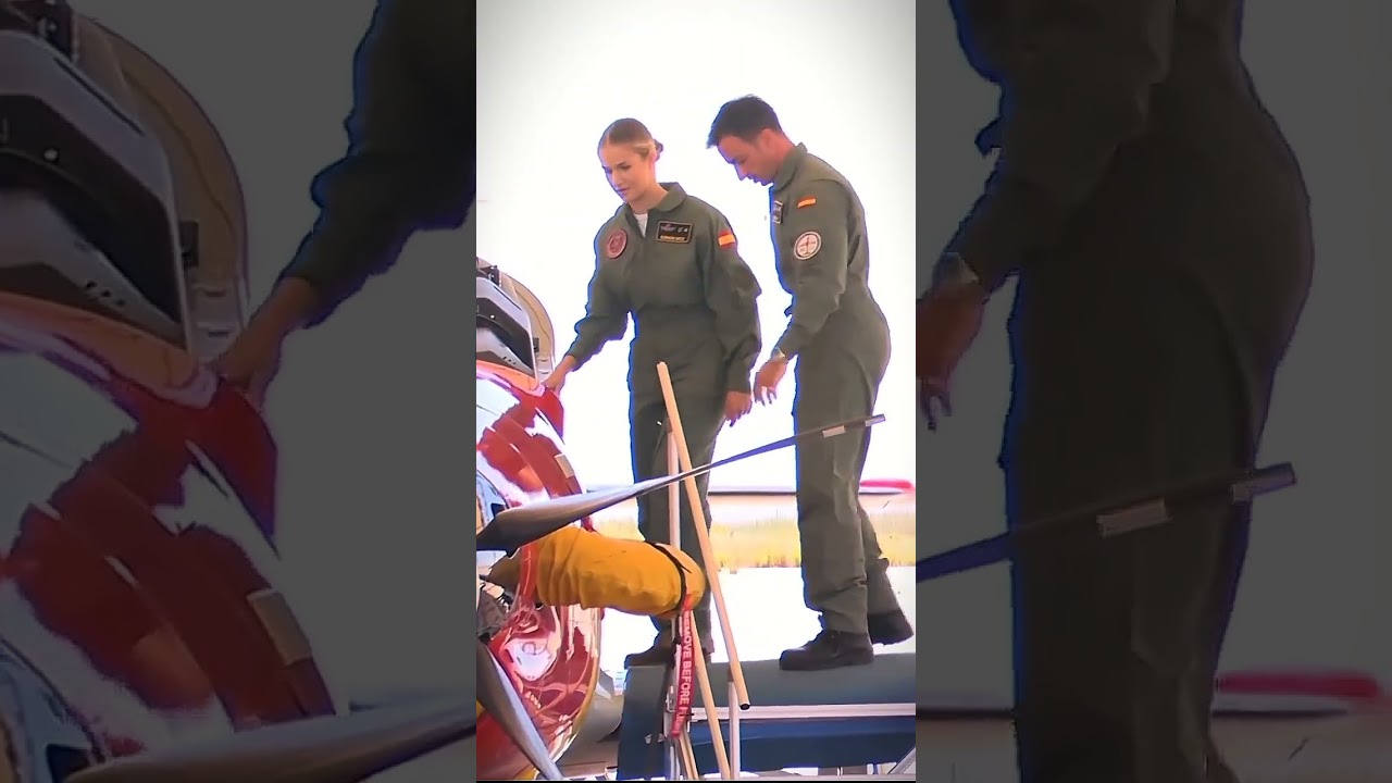 leonor military training fighter plane complete🇪🇦🫡