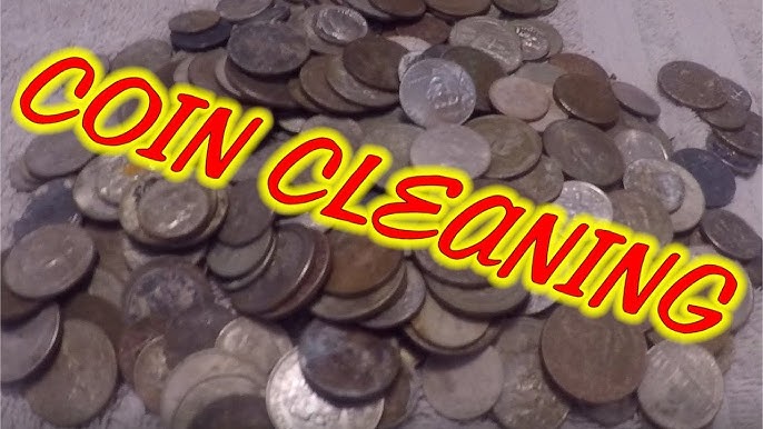 Cleaning Tokens Found Metal Detecting Using BU Plus Coin Cleaner – High  Plains Prospectors