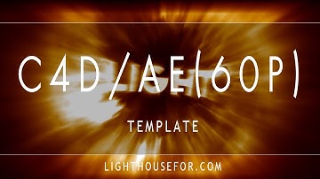 Free Intro Template ┃C4D/AE Template 60P #2 ( 2 in 1 ) By RexiiFX