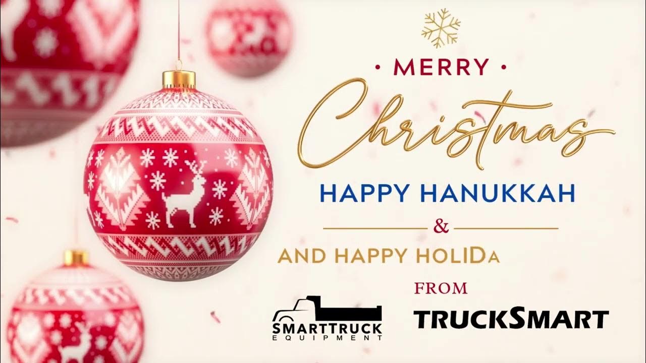 Merry Christmas, Happy Holidays and Happy New Year Holiday Greeting