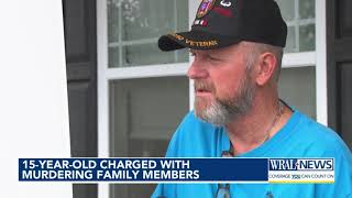 15-year-old charged with killing family members in Harnett County