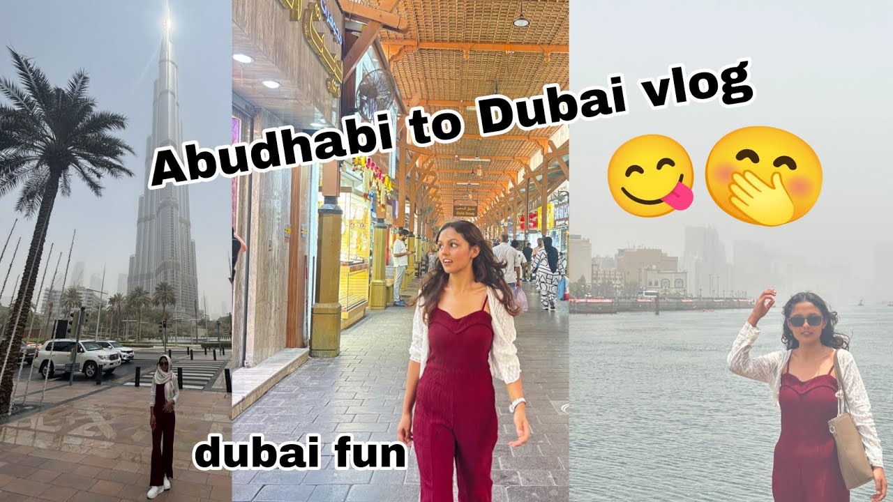 Abudhabi to dubai vlog🙌 lastai garmi🥵 