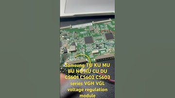 Samsung TU KU MU BU NU AU CU DU CS601 CS602 CS603 RT6948 RT6936 RT6936 series VGH VGL voltage module