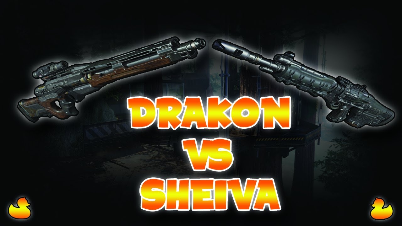 Sheiva VS Drakon! (Black ops 3 Gameplay)
