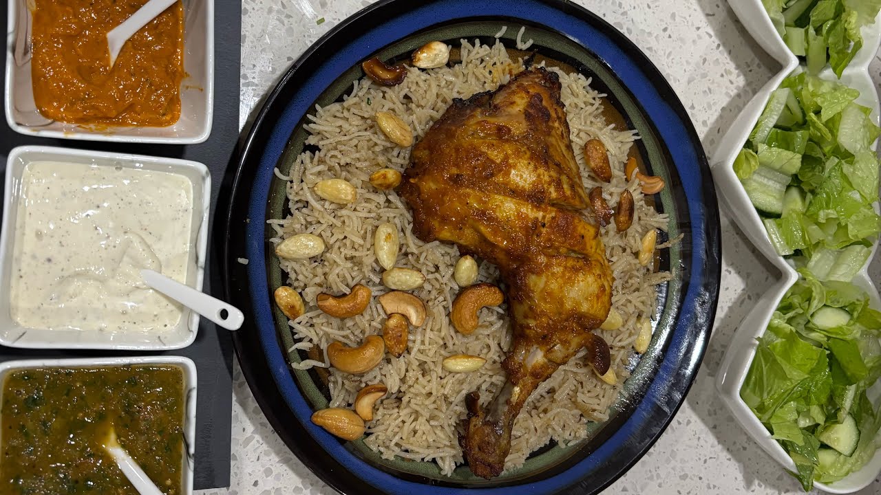 Delicious!andi Rice with Three Different Sauces🧑‍🍳