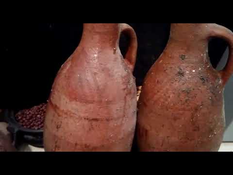 هذه هي الاواني الفخاريه التي كنت أخزن فيها زيت الزيتون لمده سنين وهذا هو السبب