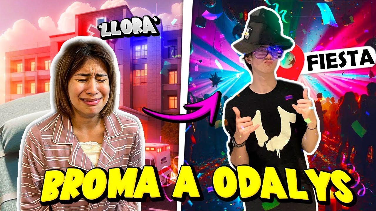 DEJAMOS A ODALYS EN EL HOSPITAL | Mariogmmt