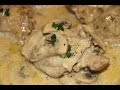 КУРИЦА С ГРИБАМИ В СЛИВОЧНОМ СОУСЕ / MUSHROOM CHICKEN IN CREAMY SAUCE