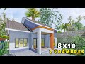 Villa moderne  deux chambres 8x10