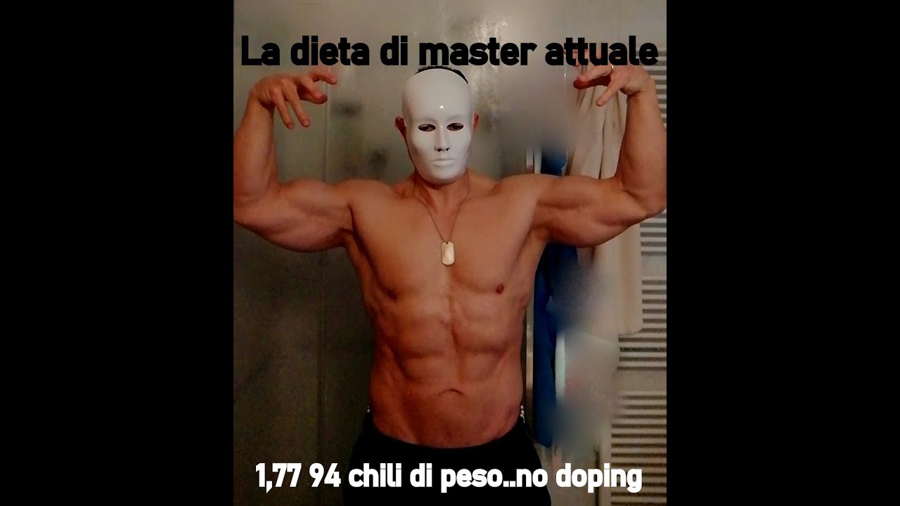 La dieta di master attuale per rimanere magro e grosso