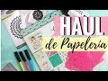 Haul de Papeleria | Con un Trozo de Papel