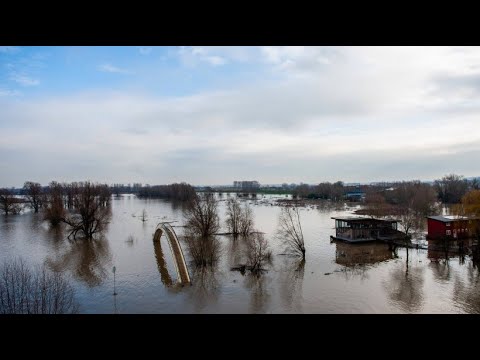 Tauwetter führt in Bayern zu Hochwasser und Überschwemmungen