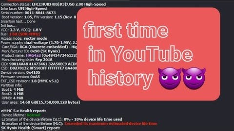 All emmc bad health  SLC 0%-10 MLC exceeds it