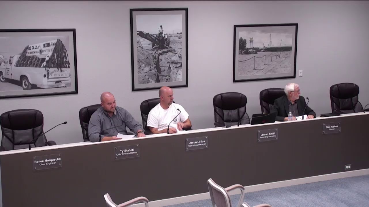 Indian Wells Valley Water District Finance Committee 8 3 2021 YouTube