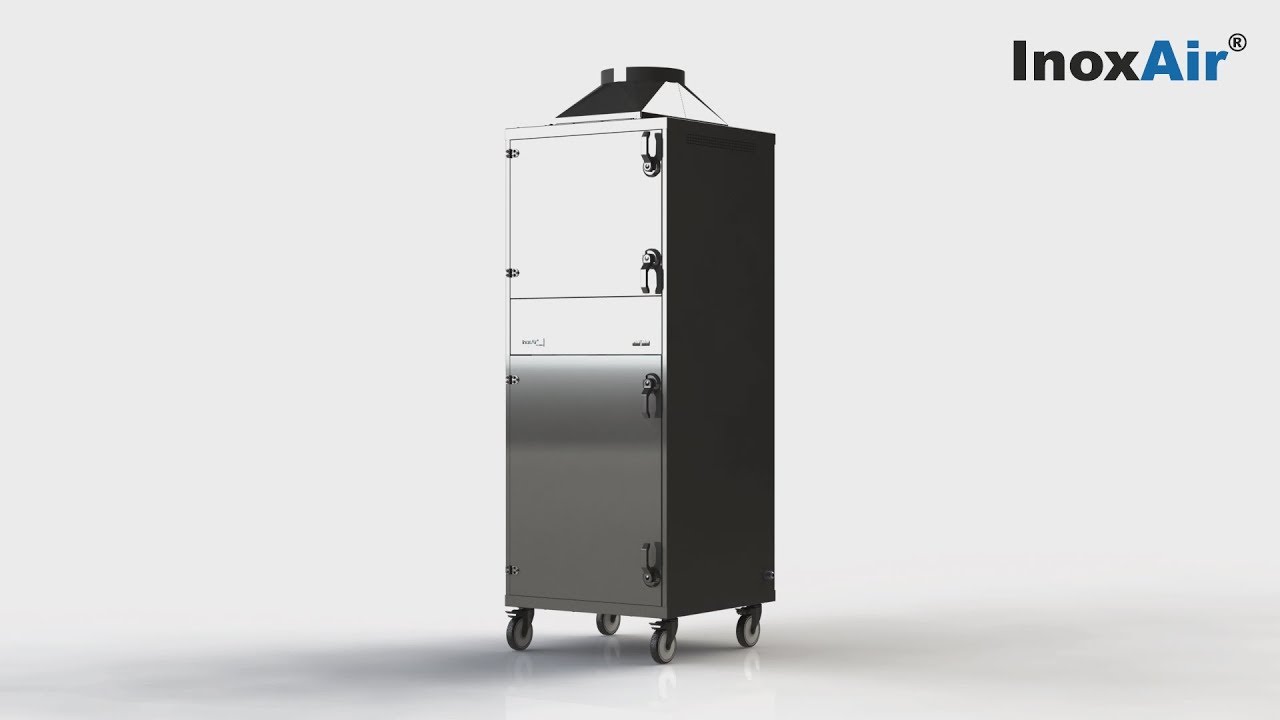 Update Produktvideo - Die mobile Plasma-Abluftreinigungsanlage CA 2000-S von InoxAir®