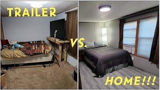How To Make A Mobile Home Trailer Feel More Like A House!!!