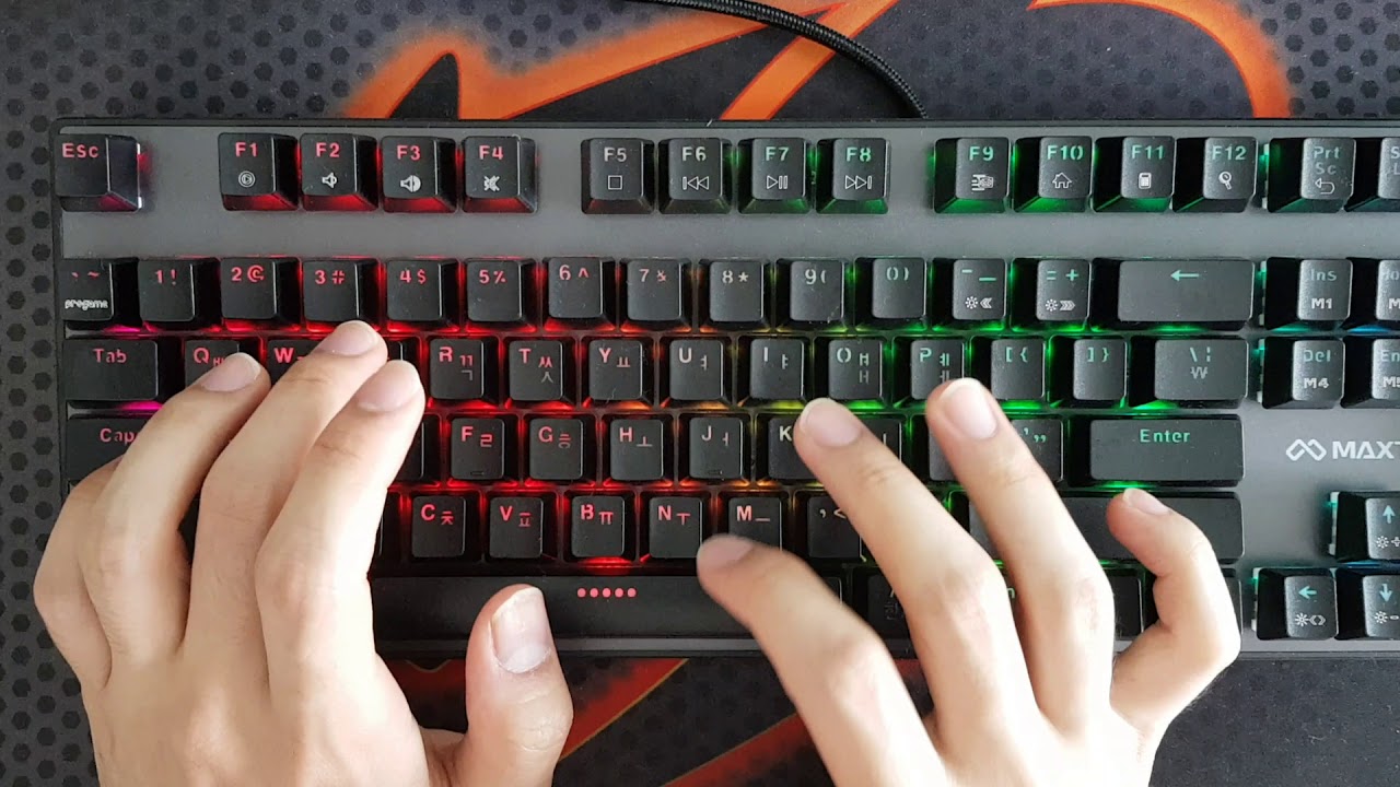 G610K의 최종진화형? MAXTILL TRON G610K V2 RGB(흑축) : 네이버 블로그