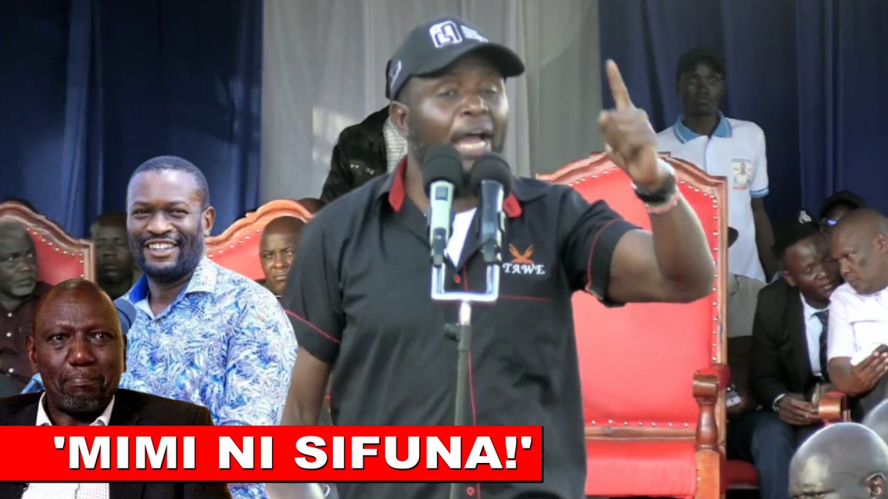 Listen to Natembeya powerful remarks in Bumula destroying Kasongo after ...