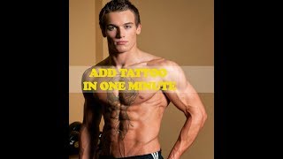 how to add tattoo on body in Photoshop screenshot 5