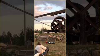 This Machine Launched Stones Like Missiles#shorts #usa #amzingfacts