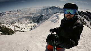 Skiing Alpine Chute Narrows