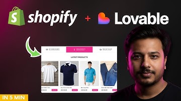 Build Shopify Store In 5 Min with Lovable AI