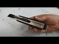 Как сделать кастомный канцелярский нож своими руками | make a custom office knife