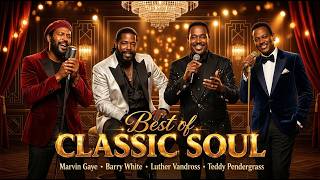 Marvin Gaye, Barry White, Teddy Pendergrass, Luther Vandross, The O'Jays, Al Green - SOUL 70's