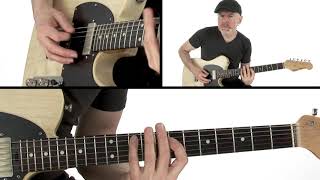 Honey Hush (Albert Collins) Guitar Lesson - Breakdown - Jeff McErlain chords